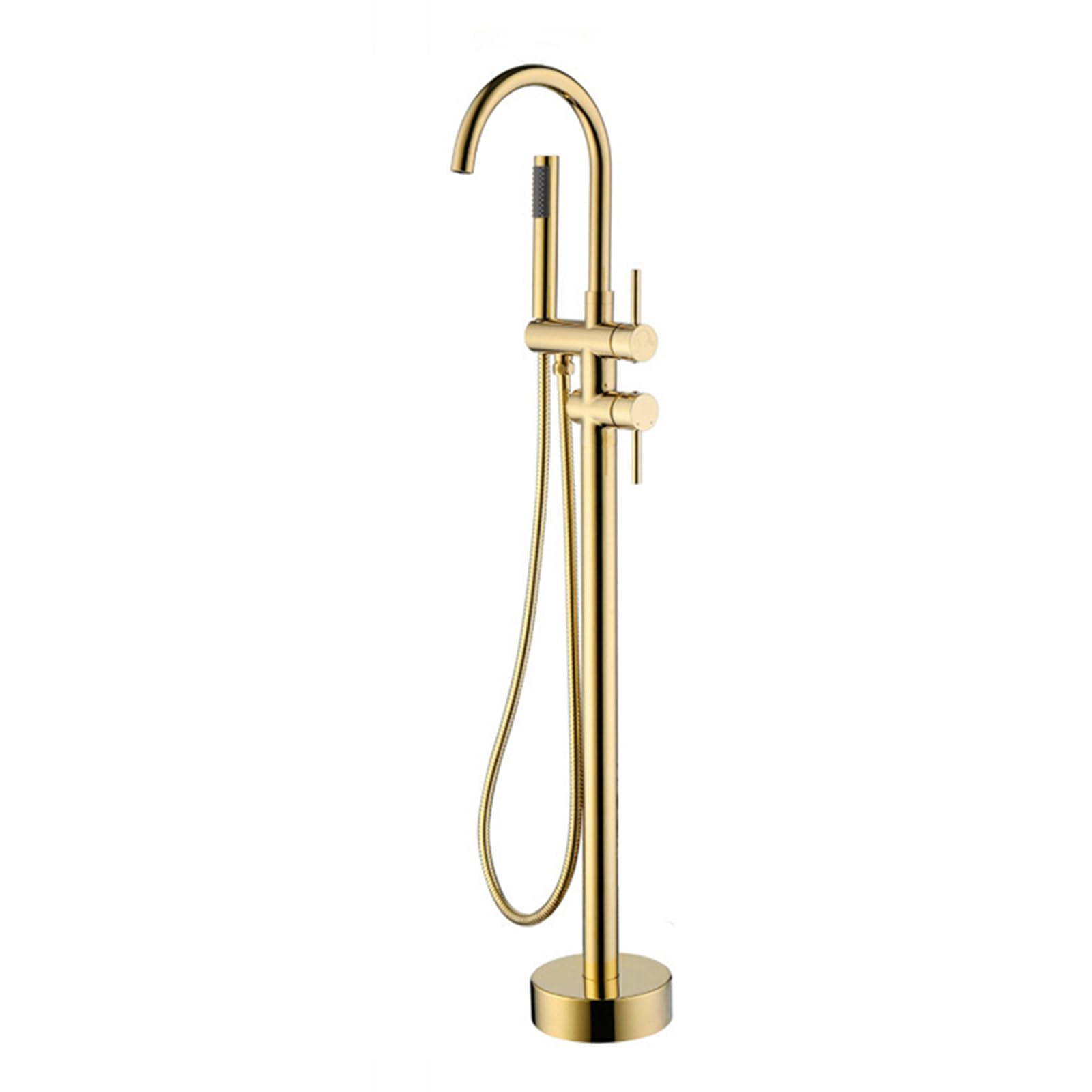 NZPOST Bath Shower Mixer Tap Antique standing Brass Bath Taps 360 Rotating Tap Single Lever Shower Mixer S