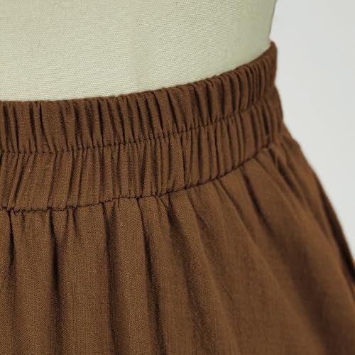 Image of Women's Renaissance Skirt Pirate High-Low Ruffle Maxi Skirts