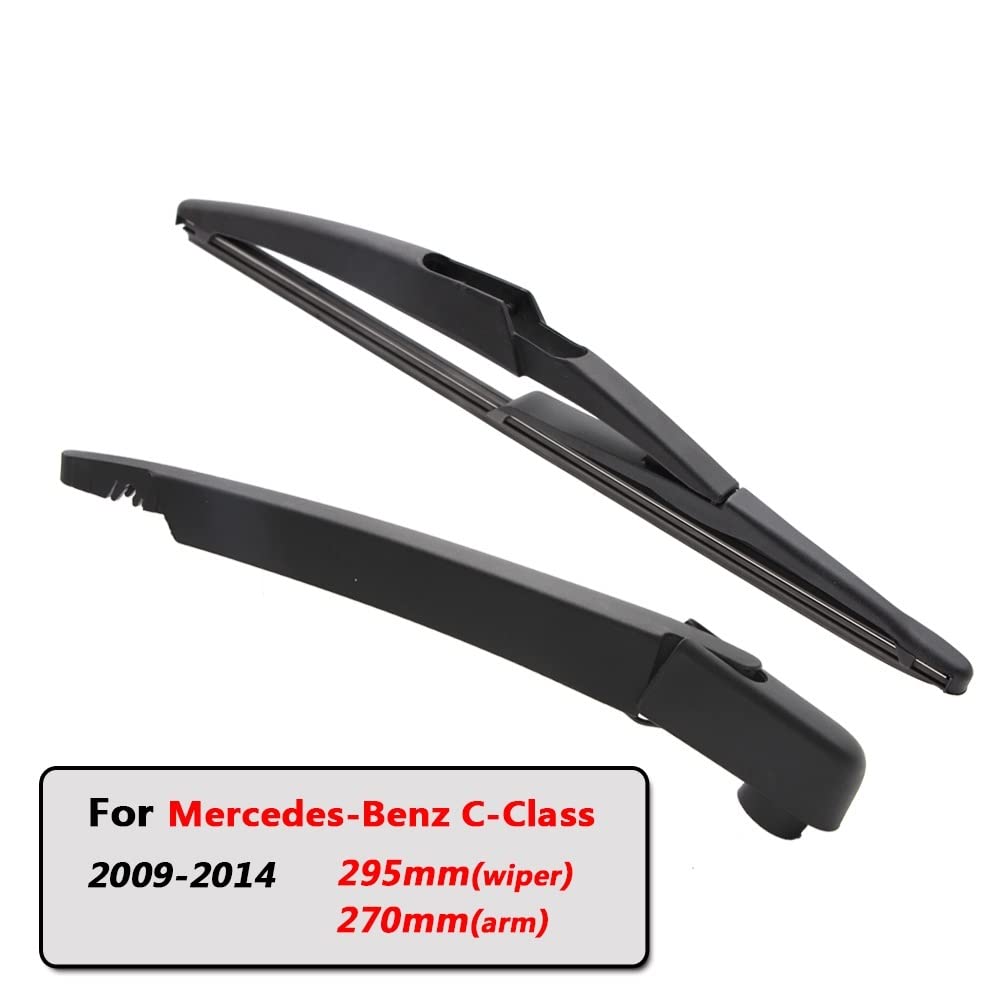 Tylne wycieraczki samochodowe Ramię wycieraczki tylnej szyby do Mercedes-Benz C-Class Hatchback (2009-2014) 295mm Auto szyby przedniej(Single wiper arm)
