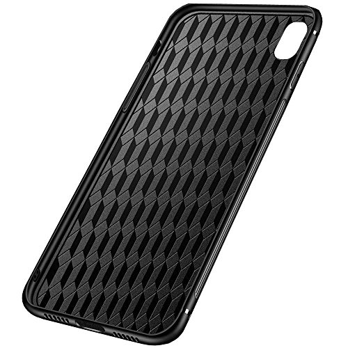 IPhone x custodia, Luhuanx iPhone x vetro cover