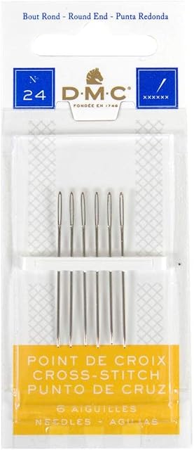 Size 24 Cross Stitch Needles(6)