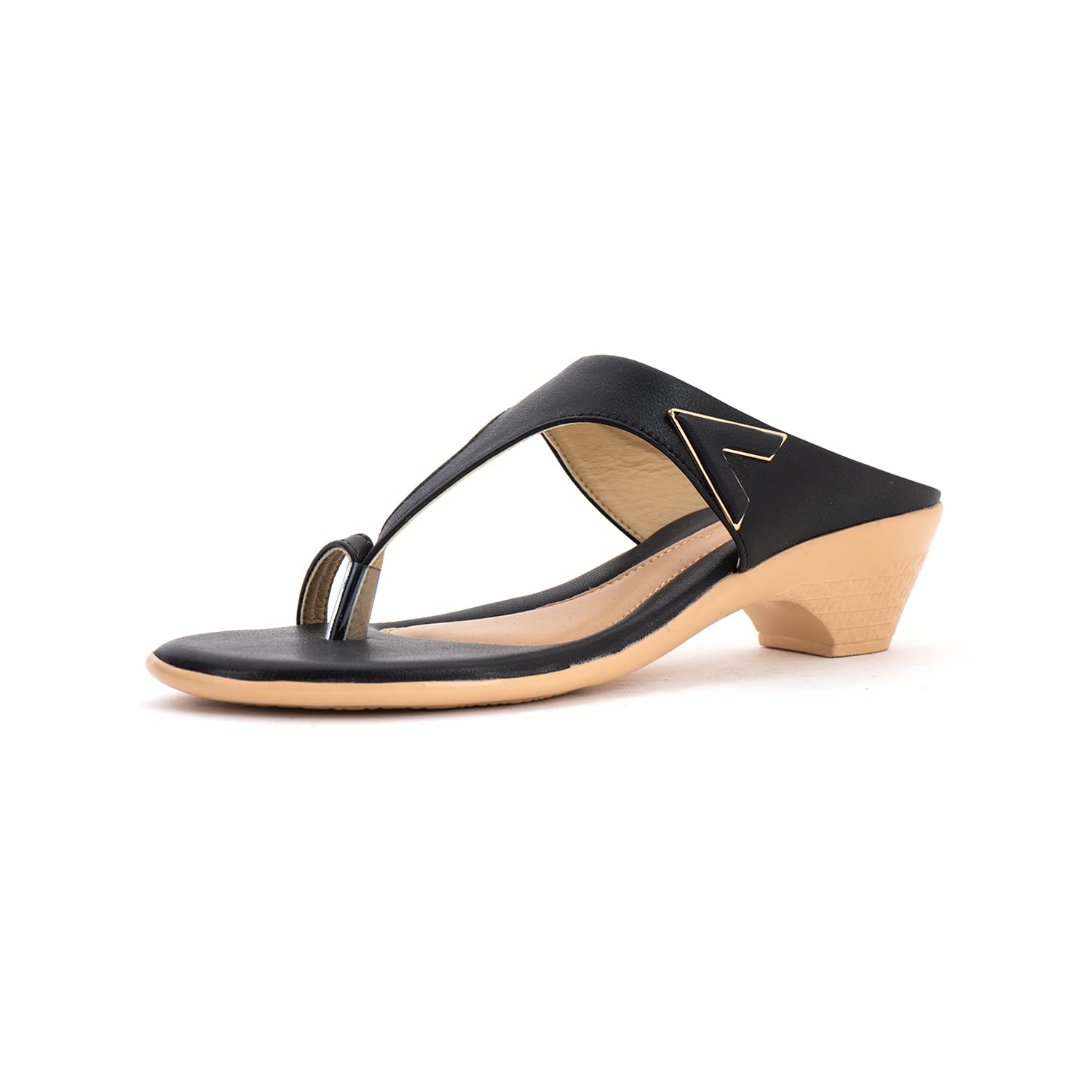 Khadims Synthetic Leather PVC Air Blown Sole Black Casual Heels for Women - Size 3 (B09J2XM6LP) Amazon Price History, Amazon Price Tracker