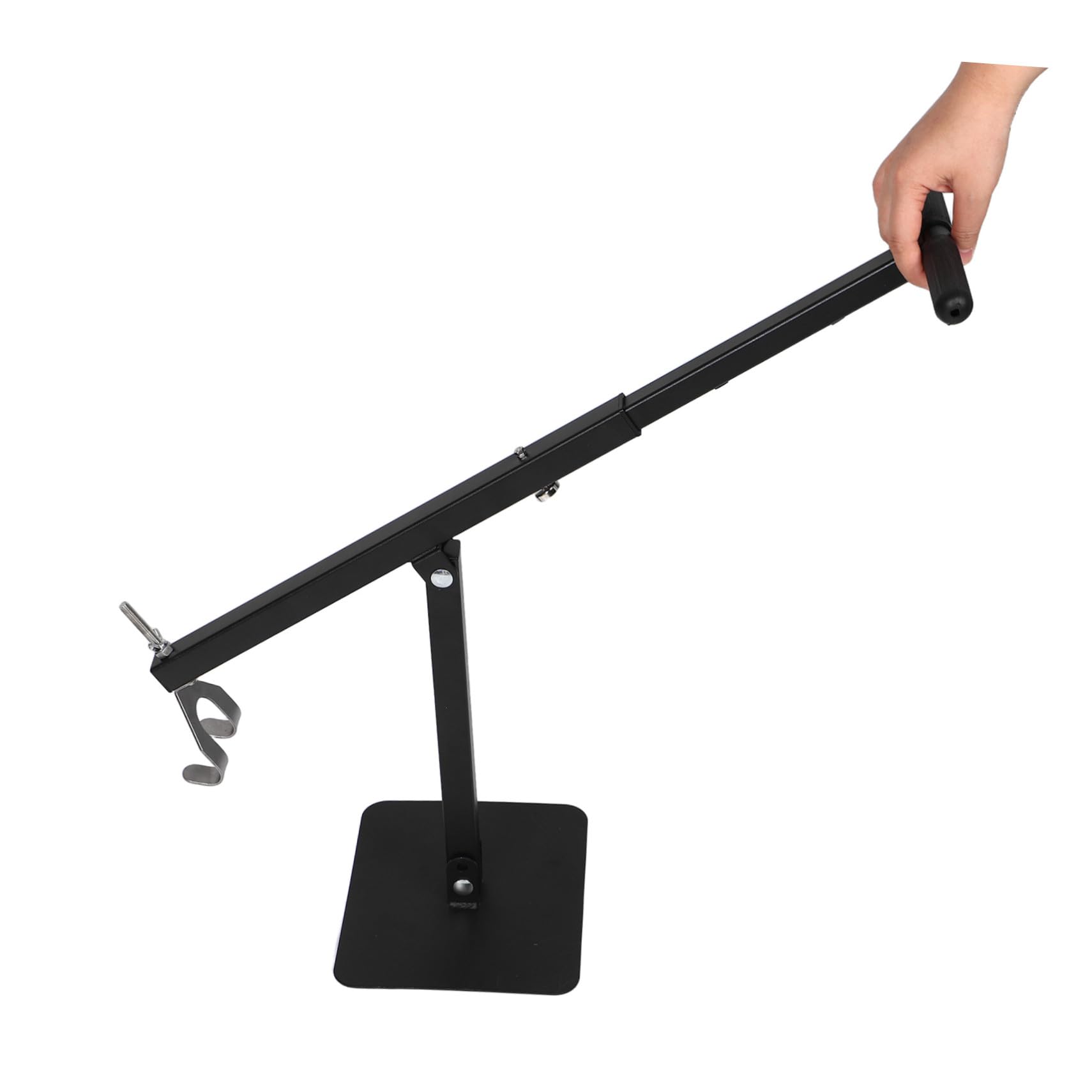 Compactadora de Basura Comercial Manual de Hierro Negro | Alta Eficiencia de Compresión, Reduce el Volumen de Residuos, para Restaurantes y Comida Rápida
