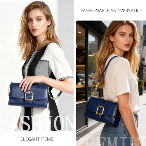 Image of Shoulder Bag for Women, Faux Leather Women's Shoulder Handbags, Fashionable Tote Purses for Women