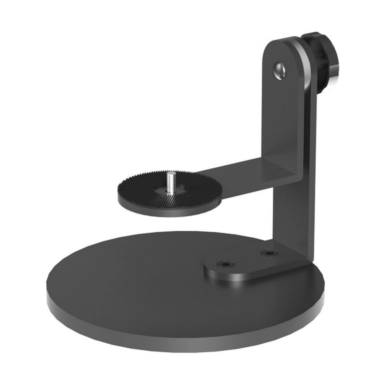Jazuaiao Sleekly Desktop Projector Stand for Home Theater with Steel Build Firmly Grip for Meetings Classrooms Drill Slide Holder