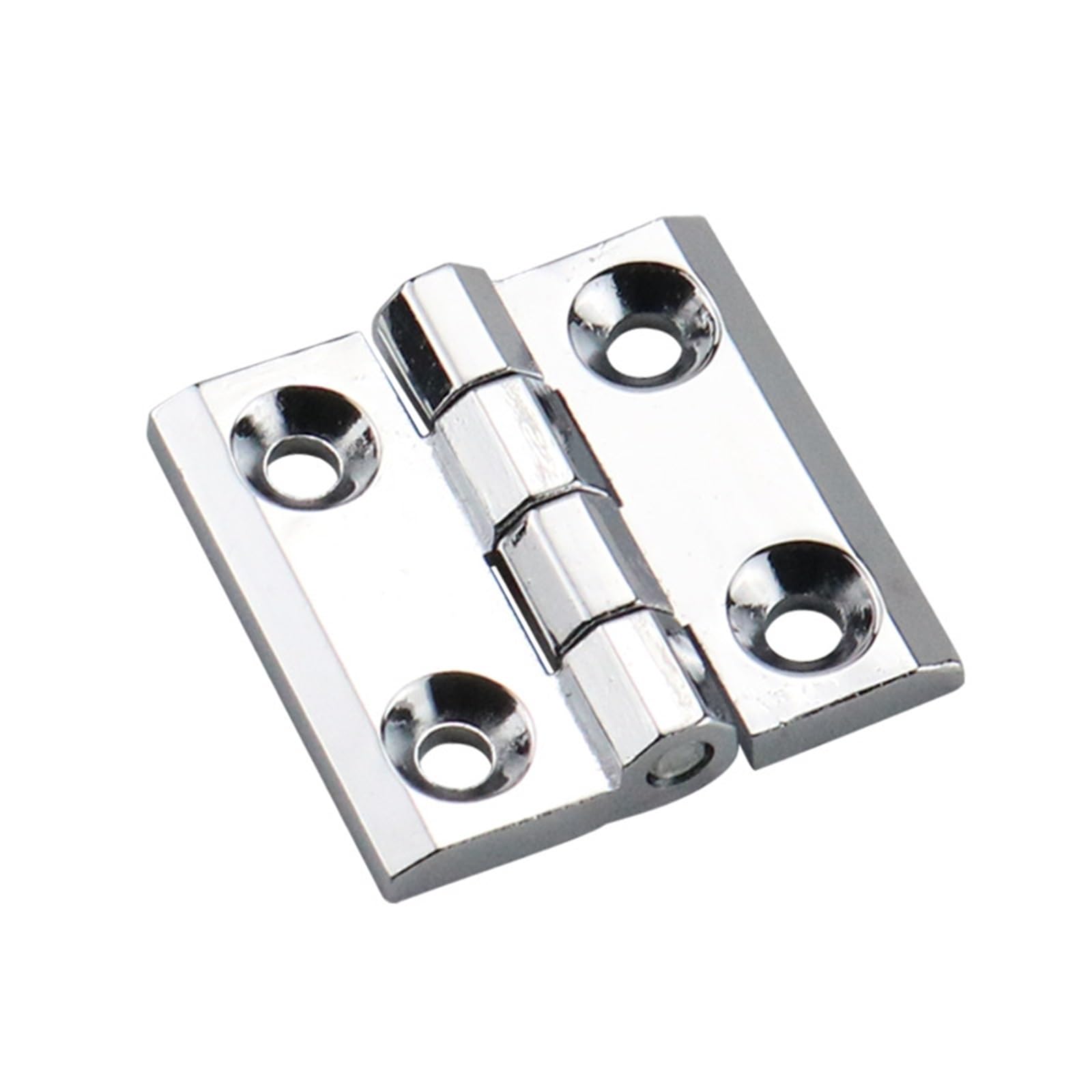 Kdhcvkz Chrome Flash-3 1Pcs Zinc Alloy Hinge 40 * 40 With Screw Door Hinge(Chrome Flash-3)
