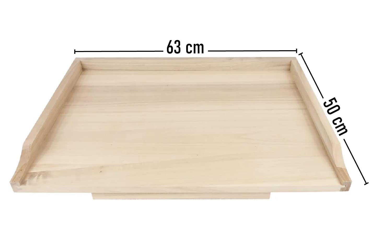 Wooden World Tagliere in legno tradizionale per impastare 63 cm x 50 cm Stolnica
