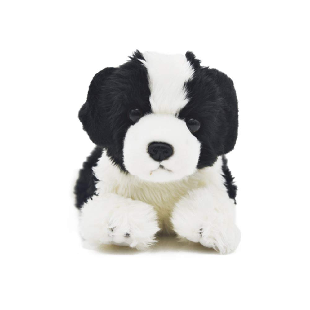 HOMDREAM Cani Border Collie Peluche 20/30 Cm Lungo Morbido Soffice Peluche Cane Giocattolo per Ragazzo E Ragazza Regalo Decorazione della Casa,20CM