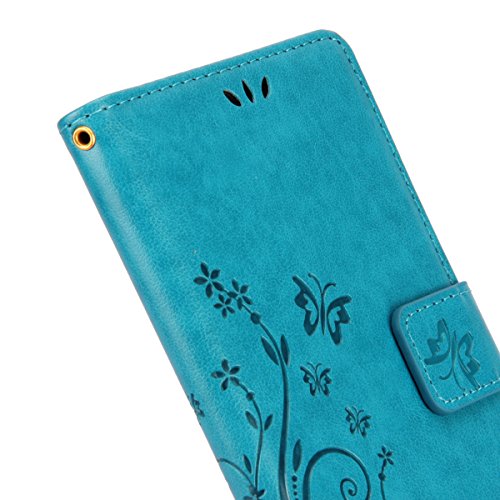 Etsue custodia in pelle con cinghia per Samsung