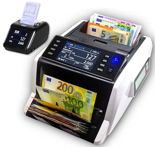 BEITZ BS-910 - Contador de billetes, contador de dinero, contador de billetes, reconocimiento de billetes falsos, contador de billetes, contador de billetes mixtos y no clasificados (BS-910 +