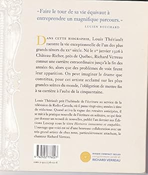 Paperback Richard Verreau, Chanter Plus Beau [French] Book