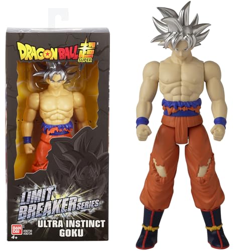 BANDAI - Dragon Ball Super - Goku Ultra Instinkt - Limit Breaker Figur 30 cm - Offizielle Dragon Ball Lizenz - Große Gelenkige Goku Ultra… – Ansicht 1