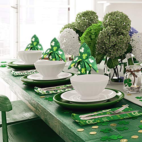 Servilletas de Tela Whaline Verde Cuadradas x6 miniatura 4