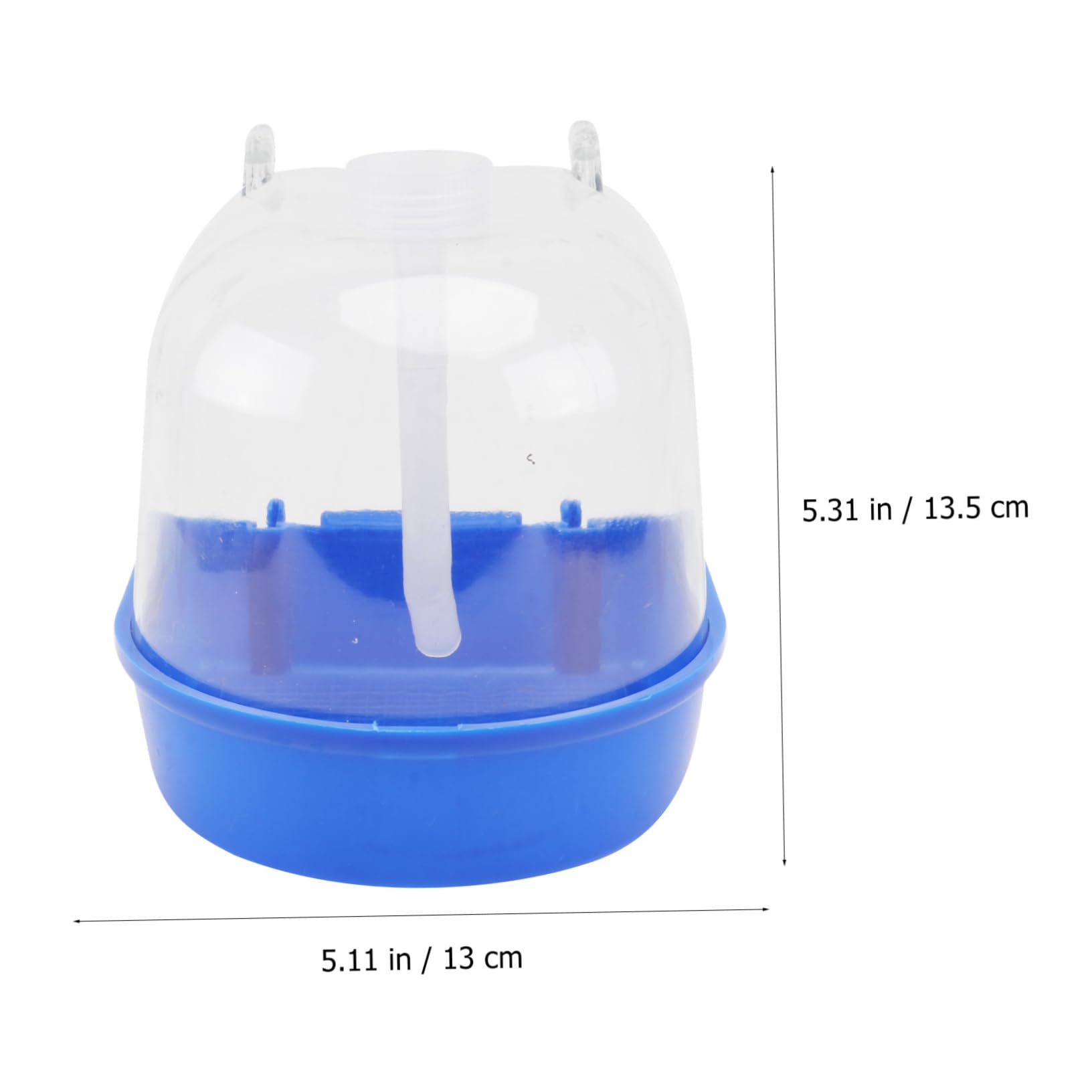 FOMIYES 2 Set Vasca da Bagno Automatica per Uccelli Vasca da Bagno per Uccelli Materiale in PVC Facile da Appendere per Gabbia per Pappagalli Semplice Vasca da Bagno per Uccelli