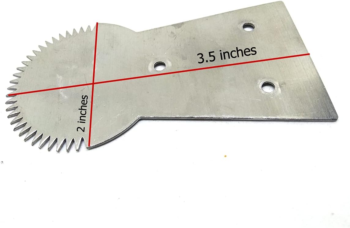 Mooninja 12Pcs Coconut Grater Scraper Shredder Flat Blade Head Small Utensil Manual Machine For Food Hand Asian KItchen tool Stainless Steel Mini Knife Kitchenware Gadgets With 36 Screws