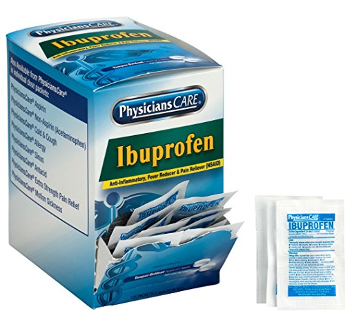 PhysiciansCare Ibuprofen, 125 Doses of 2 Tablets, 200 mg