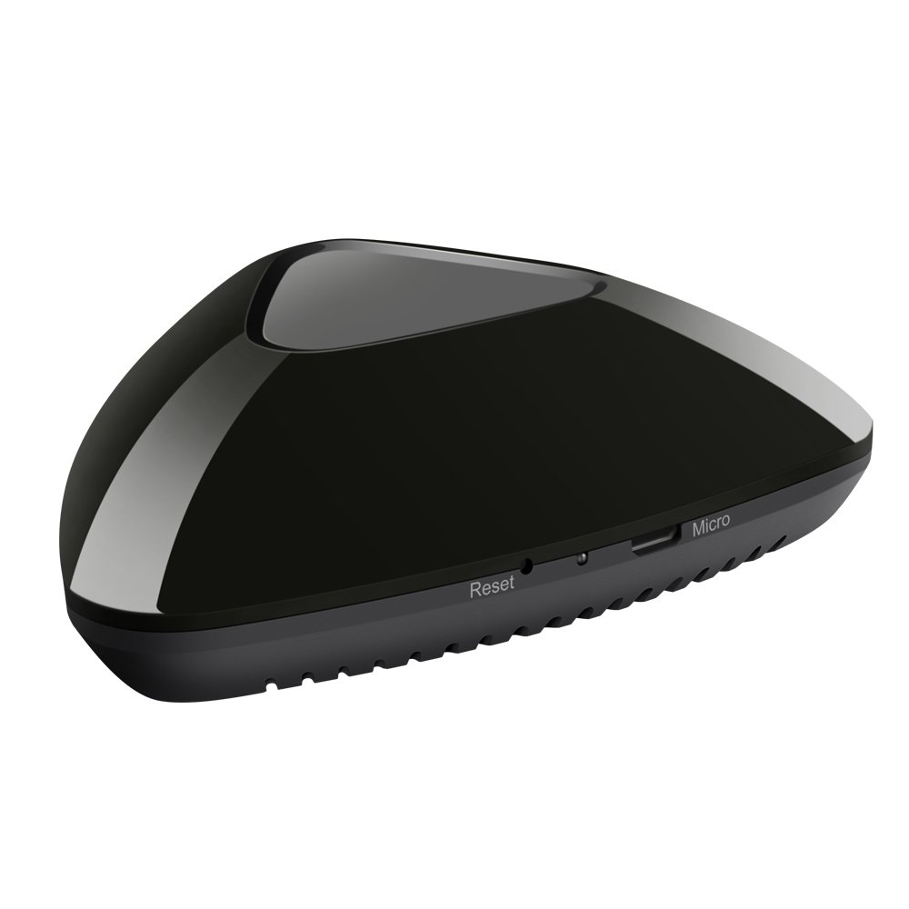 Broadlink RM Pro+ RM-Mini3 Black Bean - Mando a distancia universal con wifi y control de aplicaciones. 5.5 x 5.5 x 3