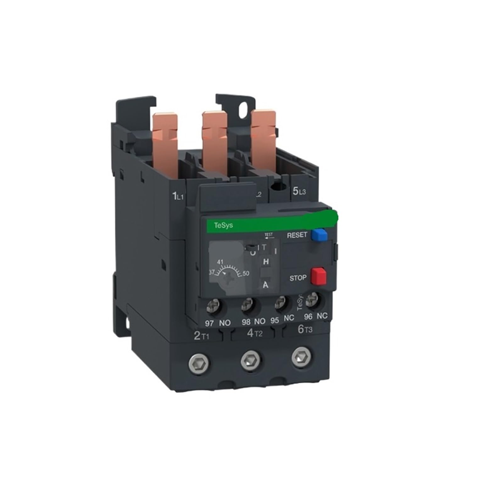 Relais thermique LRD à réarmement manuel automatique pour contacteurs LRD12C LRD32C