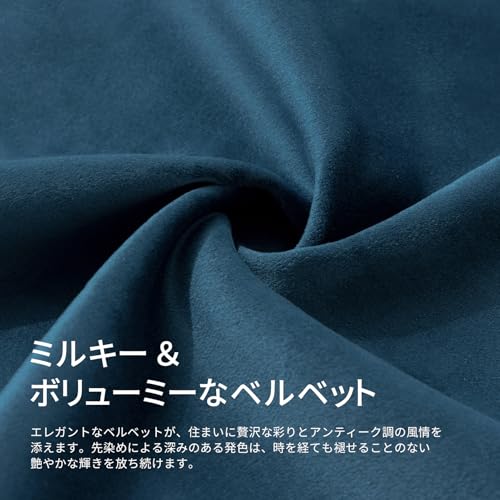 Image of Phantoscope Pack of 2 Velvet Decorative Throw Decorative Pillow Cover Soft Solid Square Cushion Case for Couch Dark Blue 18 x 18 inches 45 x 45 cm
