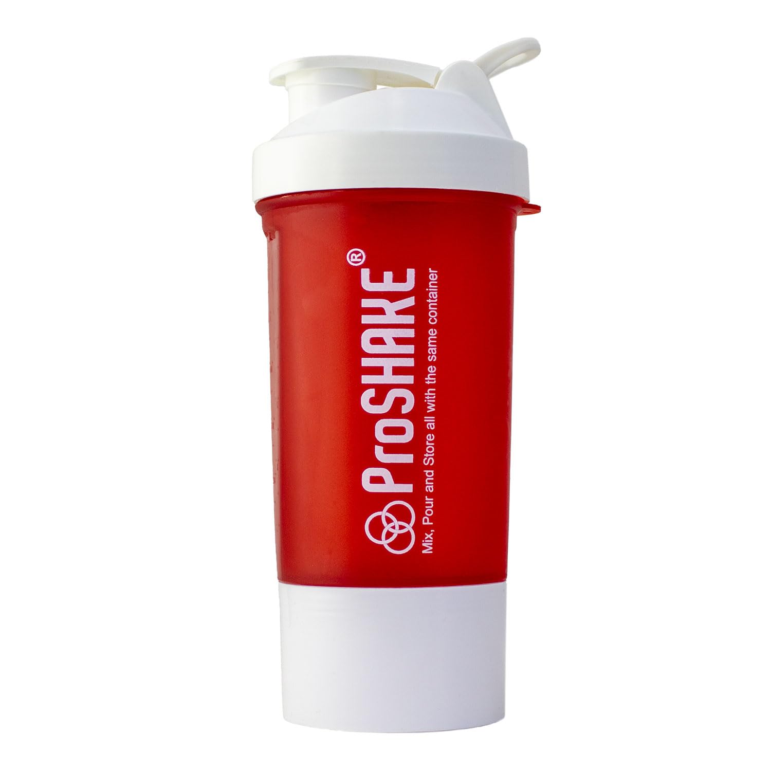 Shaker Bottle for Gym, 600ml, BPA Free, Leak-Proof, With Storage Compartment, Mixing Ball, Ideal for Protein Shakes, Hydration, Gym and Fitness Activities-image-30