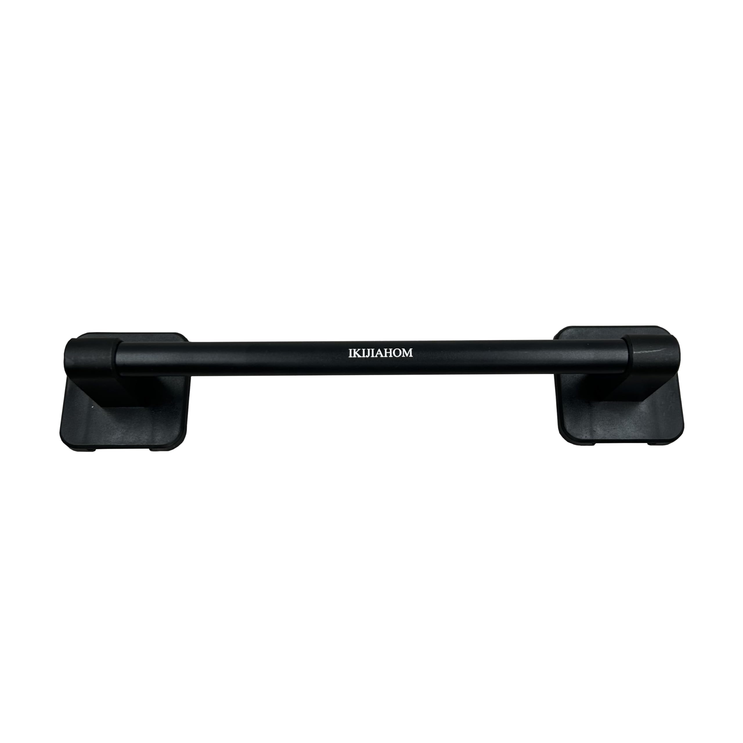 Barre porte-serviettes murale noire de 25,4 cm en acier inoxydable SUS304 moderne
