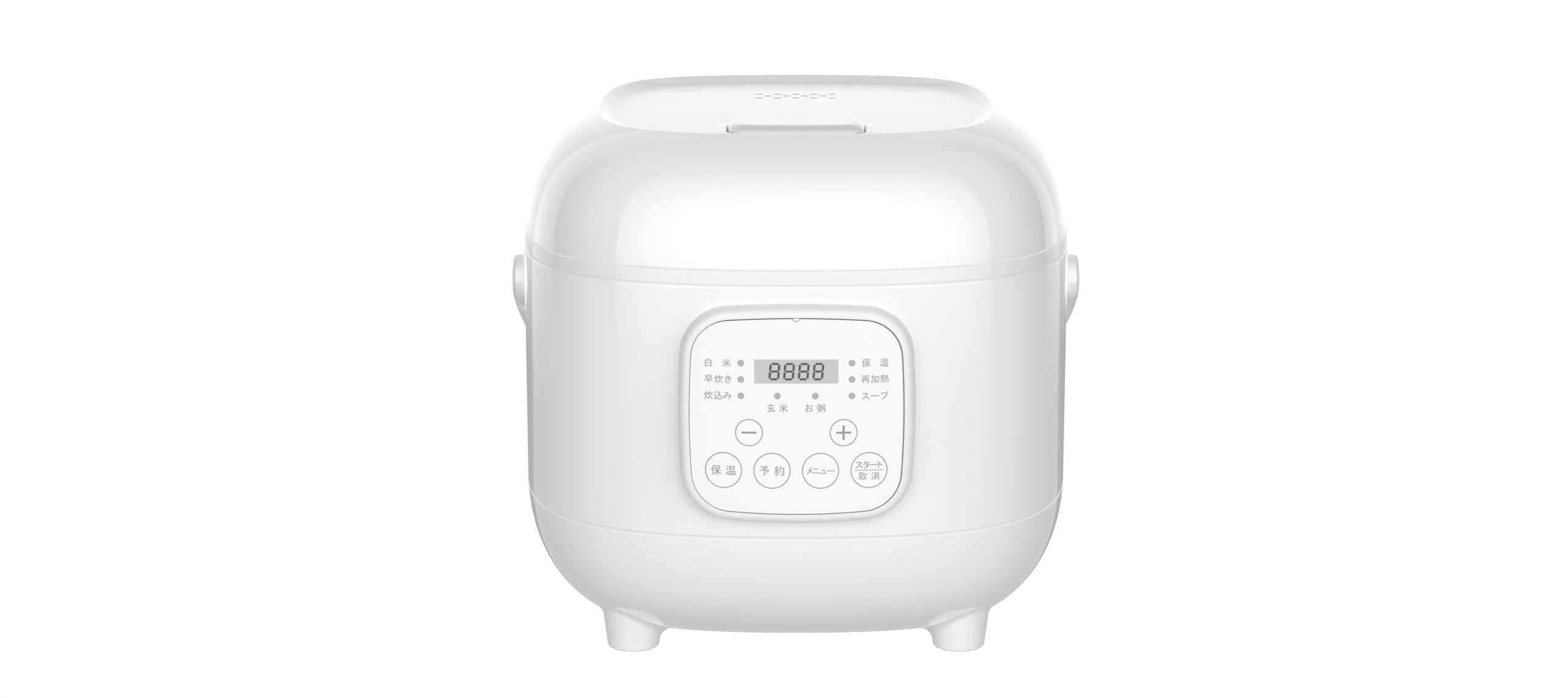 Amazon | 〔ベルソス〕キッチン家電 3合炊飯器 VS-KE23 ホワイト