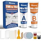 Porcelain Repair Kit, Waterproof Fiberglass Tub...