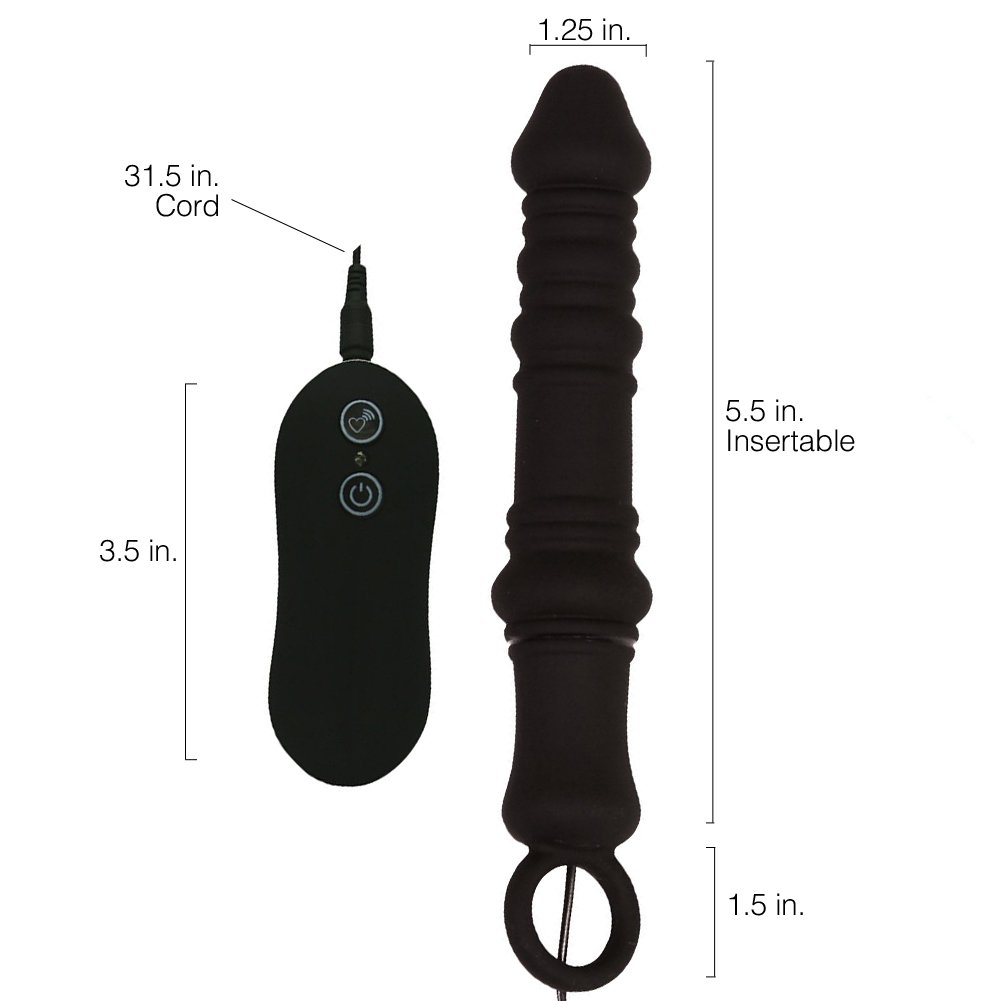 Amazon.com: Vibrating Anal Stimulator - Butt Plug with 10 Functions of  Vibrations - Textured Vibe : Health & Household