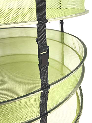 HORTIPOTS-Hanging-Drying-Racks-2-FT-Mesh-Herb-Dryer-for-Herbs-and-Clothes-2-FT-Diameter-Green HORTIPOTS Hanging Drying Racks 2 FT Mesh Herb Dryer for Herbs and Clothes 2 FT Diameter Green