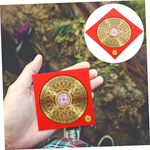 Brújula China Tradicional Amosfun Retro Multifuncional miniatura 7
