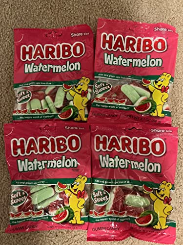 Haribo Watermelon 3.1 Oz (4 Pack)
