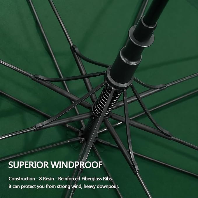 Image of Premium Auto Open 47 inch Big Size Umbrella for Men & Women | Windproof & UV Protection Umbrella With Strong Frame and Comfortable Grip Handle