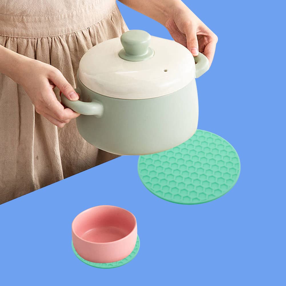 ROMISBABA 6 Stück Silikon Flaschenöffner - Rutschfeste Greifer Für Gläser & Flaschen