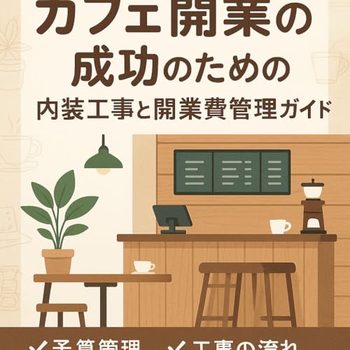 カフェ開業成功のための内装工事と開業費管理ガイド: カフェ開業の成功を支える内装と費用管理の秘訣