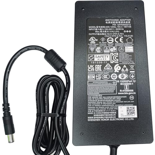 Image of Londonus OEM 19V 5.79A 110W AC/DC Adapter Compatible with LG Minibeam HF65LA HF65FA Pro CineBeam PF1500 PF1500W PW1500 PF1000U Short Throw DLP Projector ADS-110CL-19-3 190110G EAY63032202 EAY63032203