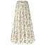 Beige Yellow Flowers-105