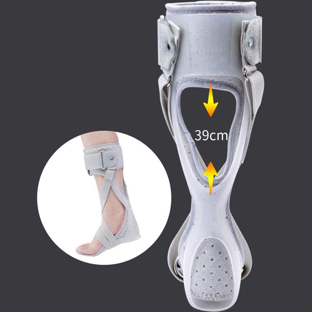 Férula para ortesis de tobillo con férula de corrección de tobillo para pie caído, lesiones nerviosas, posición del pie, aliviar la presión, unisex