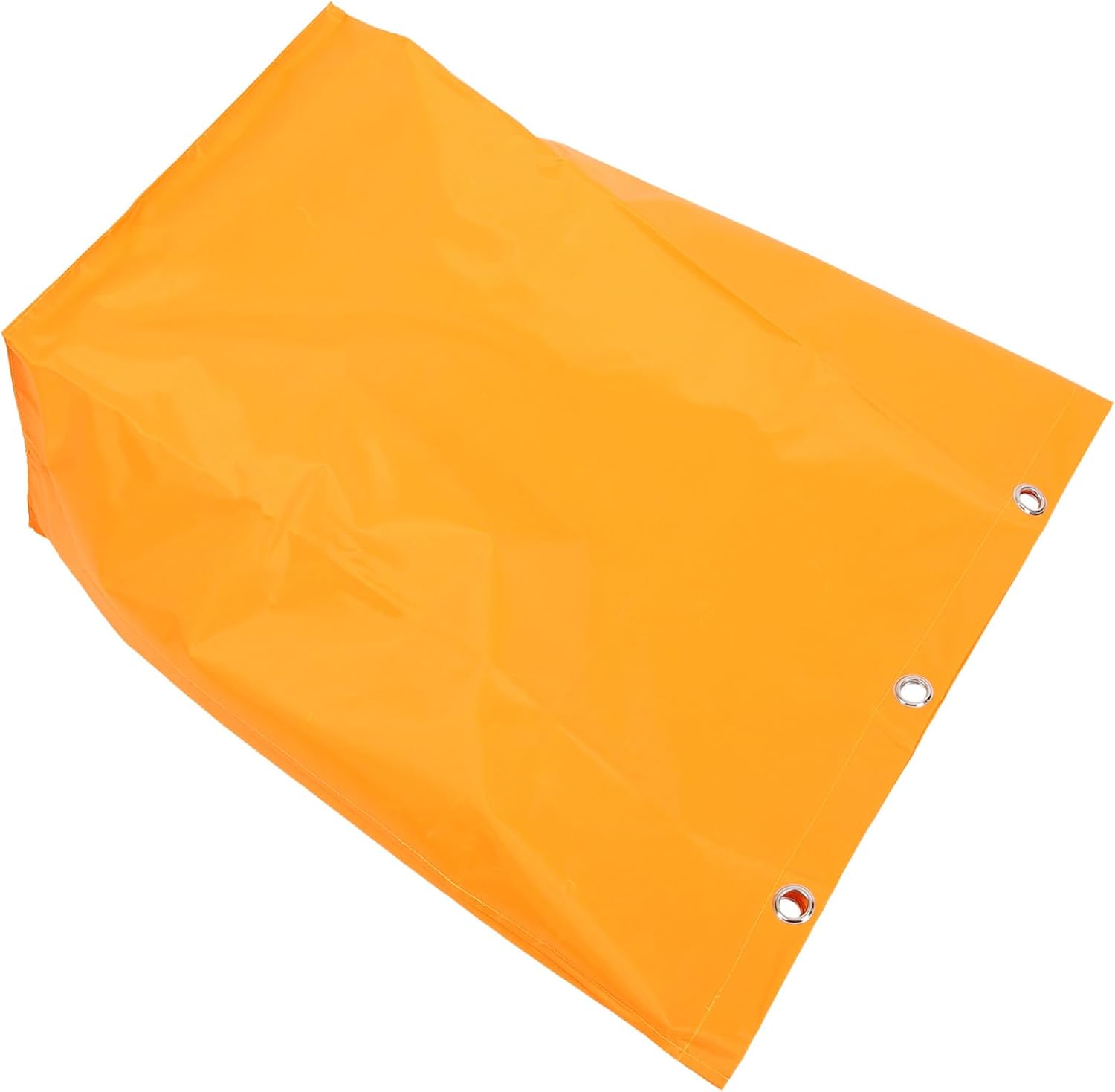 Replacement Janitorial Cleaning Cart Bag Yellow Heavy-Duty Canvas Cleaning Cart Pouch with High Capacity for Housekeeping and Janitorial Use