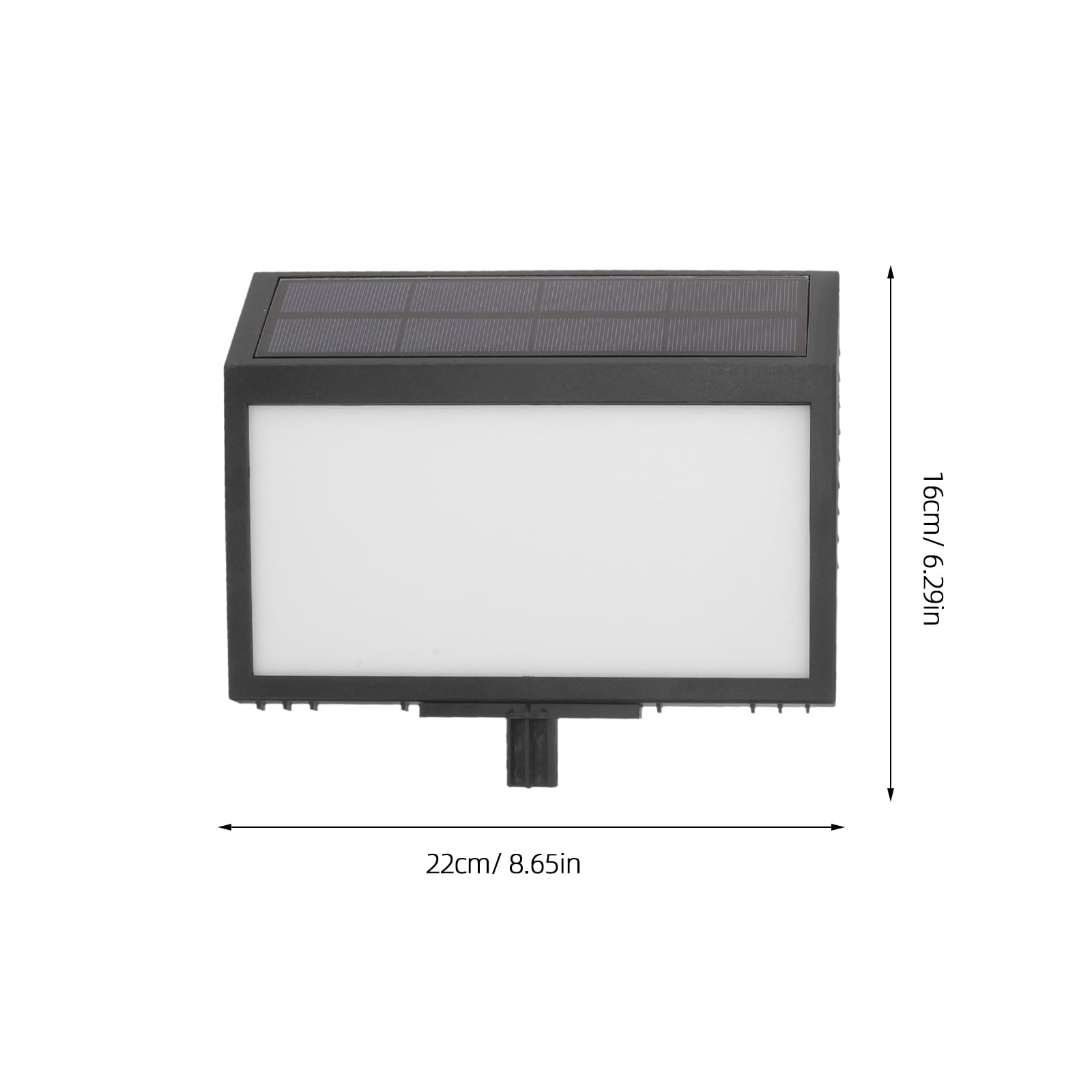 UKCOCO 1set Lampada Led Solare Per Numero Civico Targhetta Indirizzo Resistente Agli Agenti Atmosferici Con Sensore Di Luce Per Esterni Design Inossidabile Facile Da Installare Senza