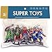 Liberty Imports 8 PCS Medieval Knight Figures - Toy Soldiers Free-Standing Figurines with Realistic Details, Medieval Party Decorations and Cake Toppers, Knight Party Favors for Kids