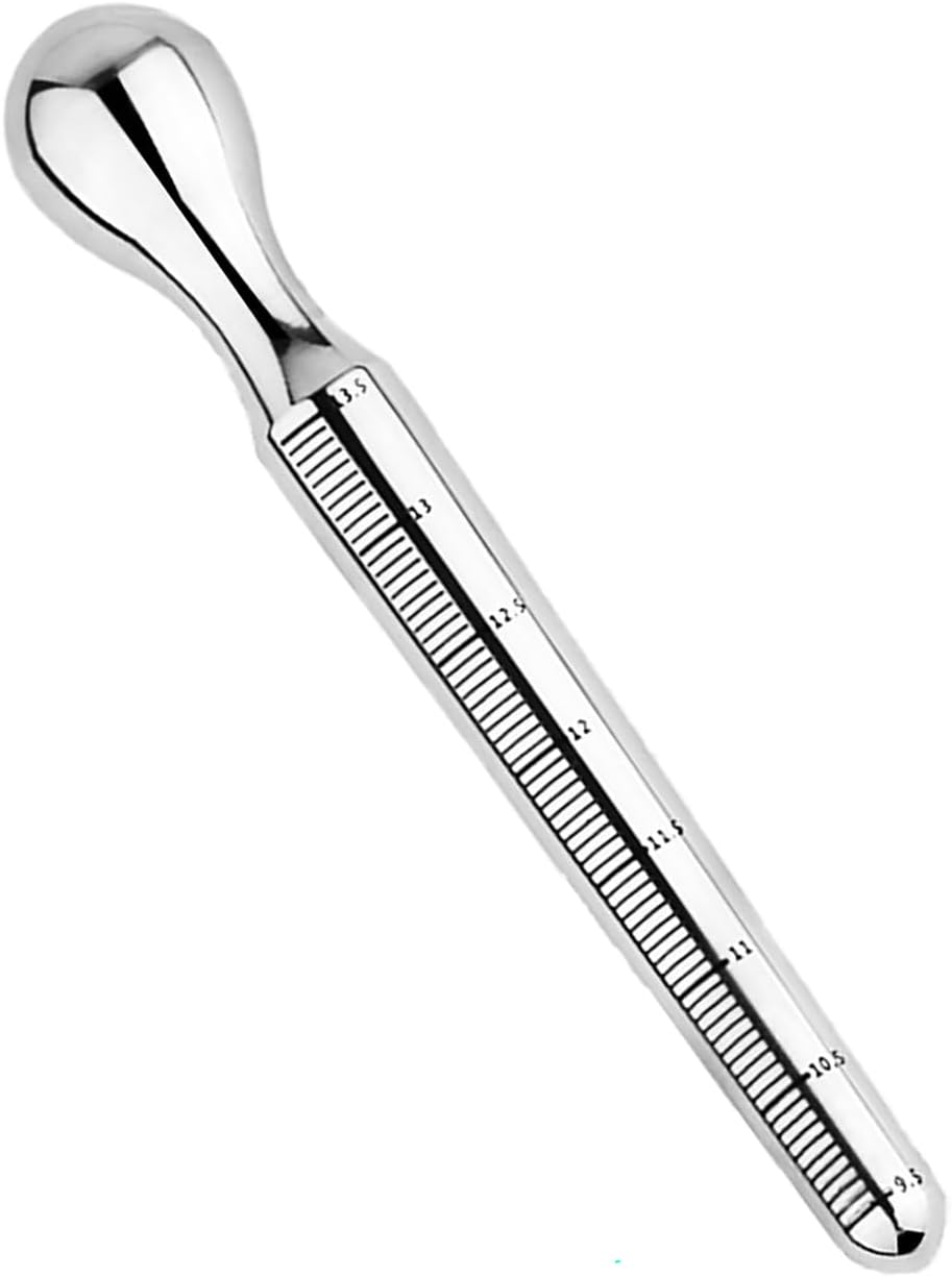 Adult Toys Stainless Steel urethral Plug Catheters & Sounds Dilator Smooth and Integrated Double-Headed Multifunctional Unisex Anal Plug (1 Set (S,M,L,XL))