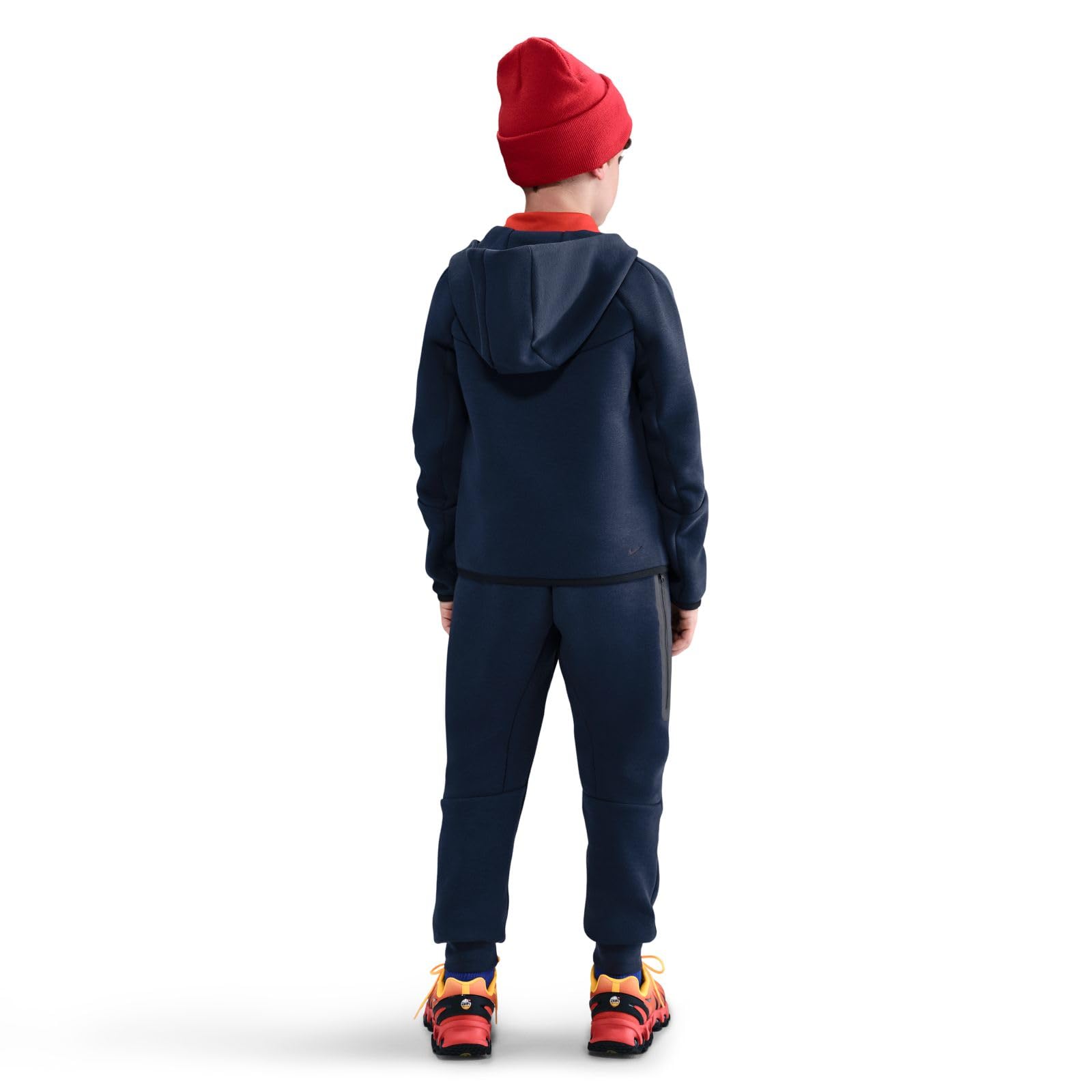 Nike Sportswear Tech Fleece Jogger Für Ältere Kinder, Obsidian/Schwarz/Schwarz, HV5869-453, S – Ansicht 2