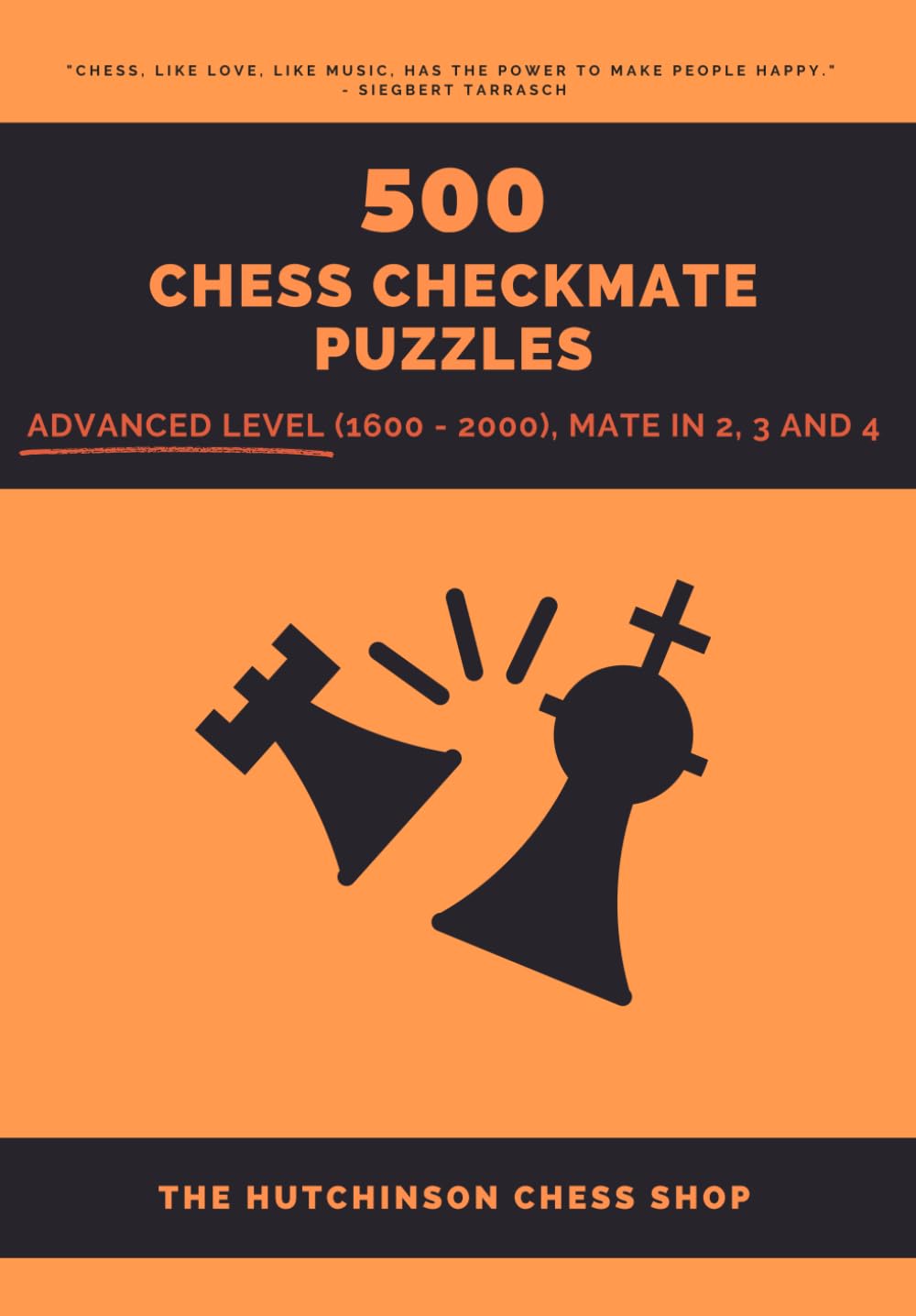 500 Chess Checkmate Puzzles: Advanced Level (1600 - 2000), Mate in 3, 4 and 5 (Checkmate Mastery)