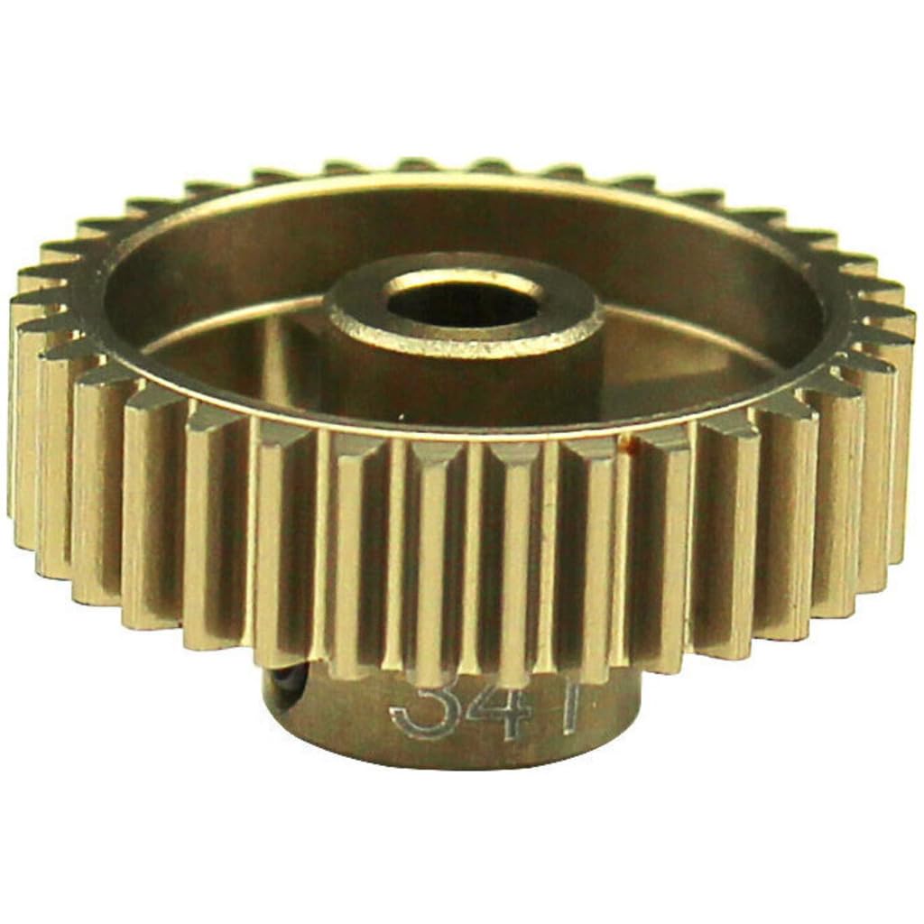 Hot Racing HRG4834 34t 48p Hard Anodized 7075 Pinion Gear
