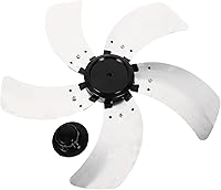 Vista 1 de LIFKOME Cuchillas de ventilador de piso, aspas de ventilador de soporte, 5 hojas, repuesto para accesorio de ventilador, piezas de reparación