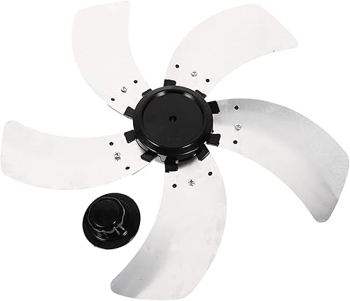 LIFKOME Cuchillas de ventilador de piso, aspas de ventilador de soporte, 5 hojas, repuesto para accesorio de ventilador, piezas de reparación de