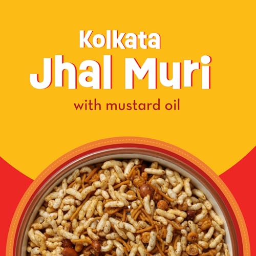 Image of GO DESi Kolkata Jhalmuri Bhel, No Palm oil 100 grams pack of 2