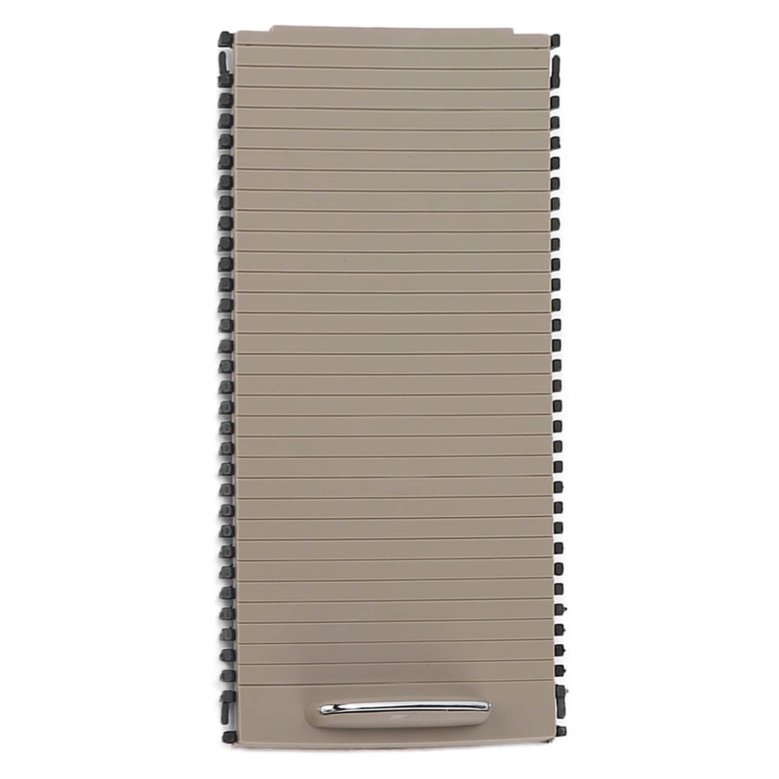 W204,Center Console Roller Cover,Center Console Slide Roller Cup Holder Blind Cover A20468076079051 Replacement for Benz W204 W212(Beige)