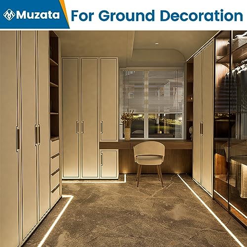Muzata tira LED COB 16.4FT 320LED/m DC24V 3000K 5Pack miniatura 7
