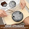 Steel Tongue Drum 6 Inch 8 Notes Tank Drum Hand Pan Drums with Handpan Drums Mallets and Carry Bag Percussion Steel Drum Kit for Music Lovers (black) #4